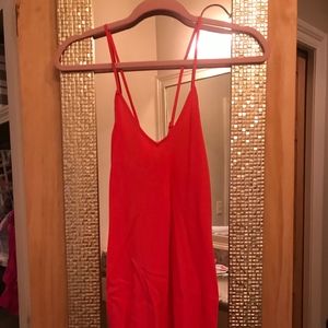 spaghetti strap maxi dress